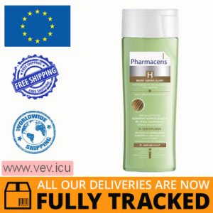 Pharmaceris H Sebopurin, specialist normalizing shampoo, seborrheic skin prone to irritation, 250 ml — Made in Poland — Free Delivery