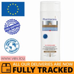 Pharmaceris H Stimuclaris, specialist hair growth stimulating & anti-dandruff shampoo, 250 ml — Made in Poland — Free Delivery