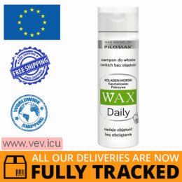 WAX Pilomax Daily, shampoo for fine hair without volume, 200 ml — Made in Poland — Free Delivery