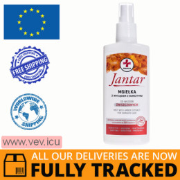 Jantar Medica, Mist with amber extract, for damaged hair, 200 ml — Made in Poland — Free Delivery