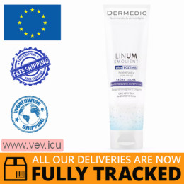 Dermedic Linum Emolient, regenerating hand cream, Plus Egzema, dry, very dry and atopic skin, 100 g — Made in Poland — Free Delivery  