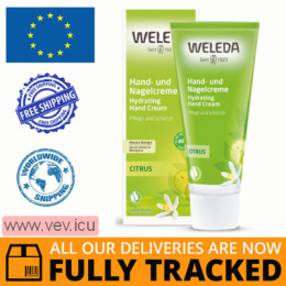 Weleda Hydrating Hand cream,Citrus 50 ml — Made in Germany — Free Delivery