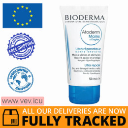 Bioderma Atoderm Mains Hand Cream 50ml — Made in Poland — Free Delivery