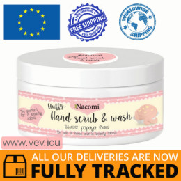 Nacomi Handwash Peeling Foam Papaya 135ml — Made in Poland — Free Delivery