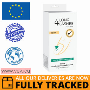 Long 4 Lashes Phyto Keratin Filler, a filling and rebuilding nail serum, 10 ml — Made in Poland — Free Delivery