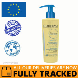 BIODERMA ATODERM HUILE DE DOUCHE, MOISTURIZING BATH AND SHOWER OIL, 200 ML - MADE IN POLAND - FREE SHIPPING