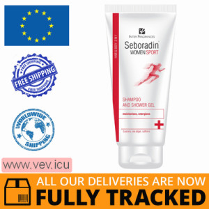 Seboradin Women Sport, 2in1 shampoo and gel, 200 ml — Made in Poland — Free Delivery