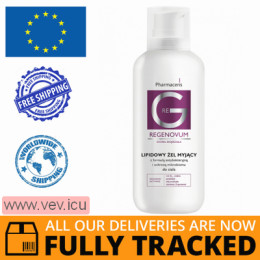 Pharmaceris G Regenovum, lipid body wash gel, with an antibacterial formula and protection of the microbiome, 400 ml — Made in Poland — Free Delivery
