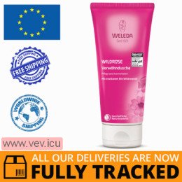 Weleda WildRose Moisturizing Shower gel, 200 ml — Made in Germany — Free Delivery