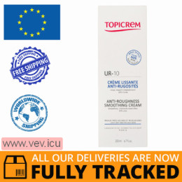 Topicrem UR10 Anti-Roughness Smoothing cream 200 ml — Made in France — Free Delivery