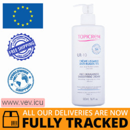 Topicrem UR10 Anti-Roughness Smoothing cream 500 ml — Made in France — Free Delivery