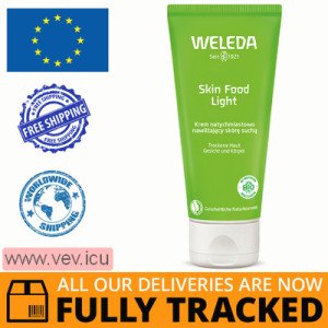 Weleda Skin Food Light, dry skin care cream, 75 ml — Made in Switzerland — Free Delivery