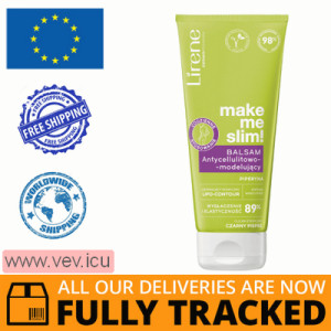 Lirene Make Me Slim, anti-cellulite-firming balm, 200 ml — Made in Poland — Free Delivery