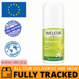 Weleda Citrus Roll-On Deodorant, aluminum-free 50 ml — Made in Switzerland — Free Delivery