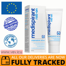 Medispirant, antiperspirant roll-on, 50ml — Made in Poland by Aflofarm — Free Delivery