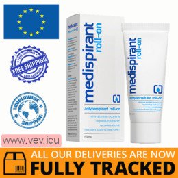 Medispirant, antiperspirant roll-on, 50ml — Made in Poland by Aflofarm — Free Delivery