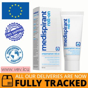 Medispirant, antiperspirant roll-on, 50ml — Made in Poland by Aflofarm — Free Delivery