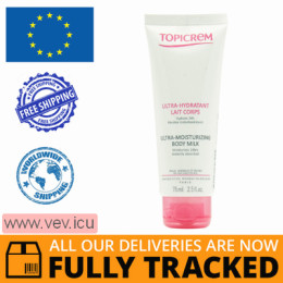 Topicrem Ultra-Moisturizing Body Milk 75 ml — Made in France — Free Delivery