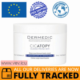 Dermedic Cicatopy, Intensively moisturizing body preparation 225g  — Made in Poland — Free Delivery  