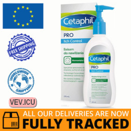 Cetaphil Pro Itch Control, Face and Body Lotion 295 ml — Made in Switzerland — Free Delivery