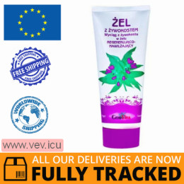Comfrey Gel, Regenerating and Moisturizing, 200ml — Made in Poland — Free Delivery