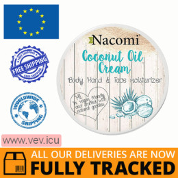 Nacomi, Organic coconut oil in the form of a silky cream, 100 ml — Made in Poland — Free Delivery