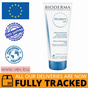 Bioderma Atoderm Lait moisturizing milk 200ml — Made in Poland — Free Delivery