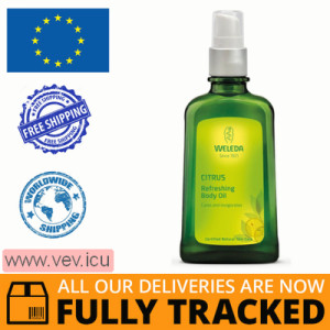 Weleda Citrus Refreshing Body Oil 100 ml — Made in Switzerland — Free Delivery