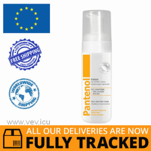 PANTHENOL MED REBUILDING AND REPAIRING FACE AND BODY FOAM 150ML - MADE IN POLAND - FREE SHIPPING 
