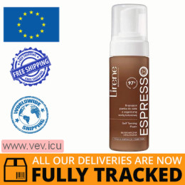 Lirene Perfect Tan, bronzing body foam, Espresso, 150 ml — Made in Poland — Free Delivery