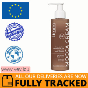 Lirene Perfect Tan, bronzing body moisturizing cream, Mocca Cream, 190 ml — Made in Poland — Free Delivery