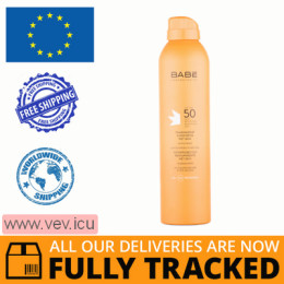 Babe Laboratorios Transparent Sunscreen Wet Skin SPF 50, 200 ml — Made in Spain — Free Delivery