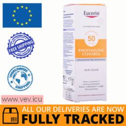 Eucerin Anti-Aging Sunscreen Fluid SPF-50, 50ml — Made in Germany — Free Deliver