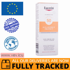 Eucerin Sun Allergy Protection Sun Creme-Gel SPF 50, 150ml — Made in Germany — Free Deliver