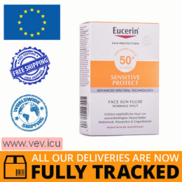 Eucerin Sunscreen Mattifying Fluid SPF-50+, 50ml — Made in Germany — Free Deliver