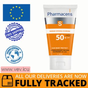 Pharmaceris S Sun Body Protect, hydrolipid protective body lotion, SPF50 +, 150 ml — Made in Poland — Free Delivery