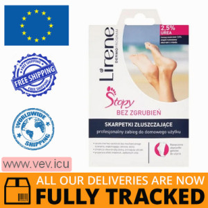 Lirene Lump-free feet, exfoliating socks, 1 set — Made in Poland — Free Delivery