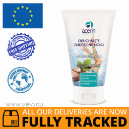 ACERIN COOL RELAX, COOLING GEL FOR SWOLLEN AND TIRED LEGS, 150 ML — MADE IN POLAND — FREE SHIPPING