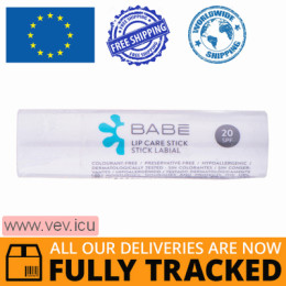 Babe Laboratorios Lip Balm SPF 20, 4 g — Made in Spain — Free Delivery