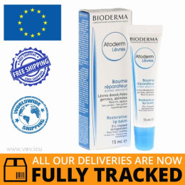 BIODERMA ATODERM NOURISHING AND REGENERATING LIP BALM 15ML - MADE IN POLAND - FREE SHIPPING