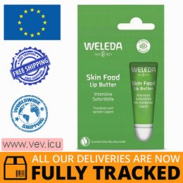 Weleda, Intensively Nourishing Lip Butter, 8 ml — Made in Switzerland — Free Delivery