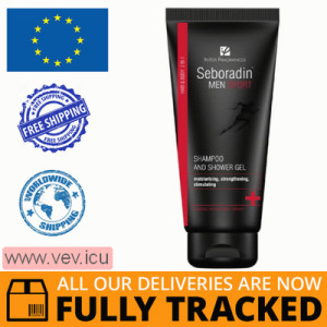 Seboradin Men Sport, 2in1 shampoo and gel, 200 ml — Made in Poland — Free Delivery