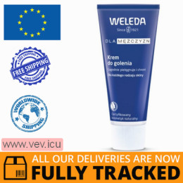 Weleda Skin Care Shaving Cream 75ml — Made in Switzerland — Free Delivery