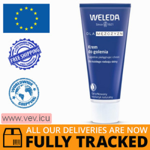 Weleda Skin Care Shaving Cream 75ml — Made in Switzerland — Free Delivery