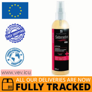 Seboradin Men, Anti-Hair Loss Lotion, 200 ml — Made in Poland — Free Delivery