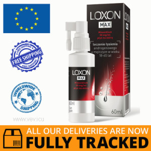 LOXON MAX LIQUID FOR SCALP 60 ML - MADE IN FRANCE - FREE SHIPPING
