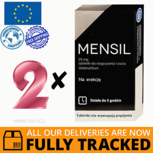 2 x MENSIL 25MG 2 TABS - MADE IN POLAND - FREE SHIPPING 2 x MENSIL 25MG 2 TABS - MADE IN POLAND - FREE SHIPPING