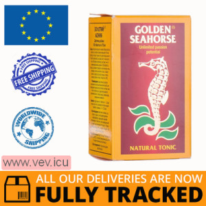 Golden Seahorse 100 tablets — Made in Indonesia — Free Delivery