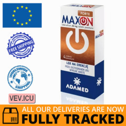 Maxon Forte 50mg 4 tablets — Made in Poland by Adamed — Free Delivery