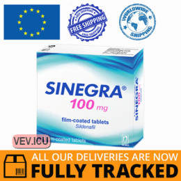 Sinegra 100mg 4 tablets — Made in Turkey — Free Delivery